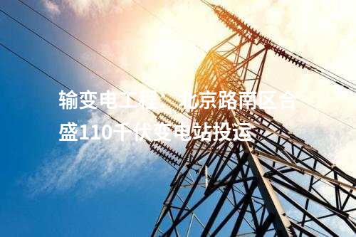 儲能項目:電管家集團750kW/1500kWh儲能項目并網(wǎng)